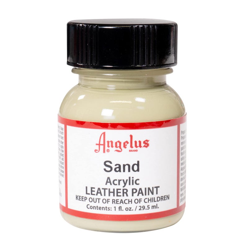 Angelus Acrylic Leather Paint, 1 Fl Oz (Pack of 1), Sand - Image 1